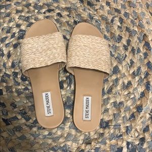 Woven Slide Sandals